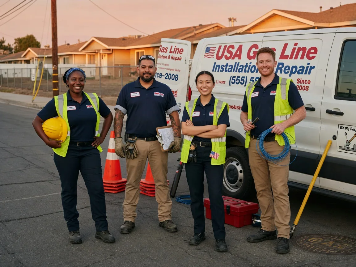 Gas Line Installation company in Sixes, OR